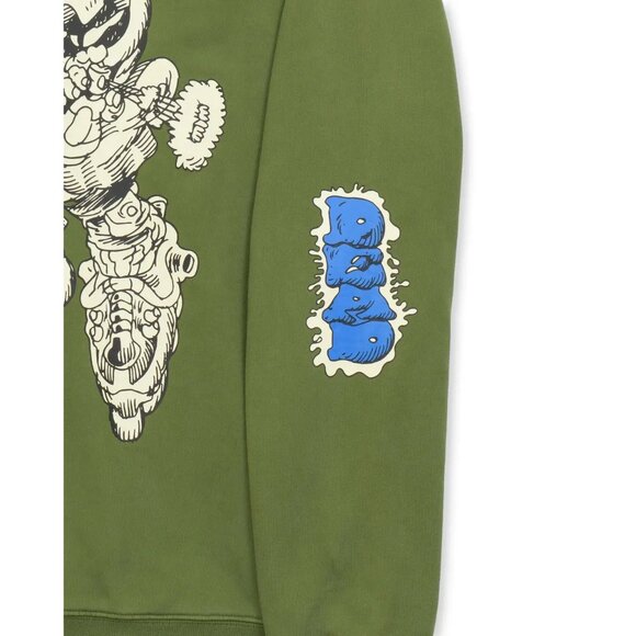 NWT Brain Dead x Them Blade Enforcer Sweatshirt, Green, Size: Medium - Picture 4 of 8